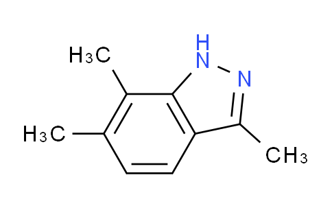 CAS No. 33101-40-5, 3,6,7-Trimethyl-1H-indazole