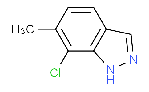 CAS No. 1427447-56-0, 7-Chloro-6-methyl-1H-indazole