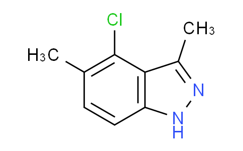 CAS No. 1421252-91-6, 4-Chloro-3,5-dimethyl-1H-indazole