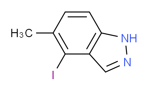 CAS No. 1956309-36-6, 4-Iodo-5-methyl-1H-indazole