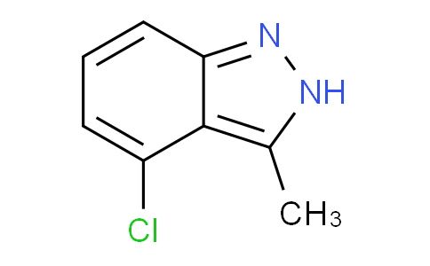 CAS No. 1145777-66-7, 4-Chloro-3-methyl-2H-indazole