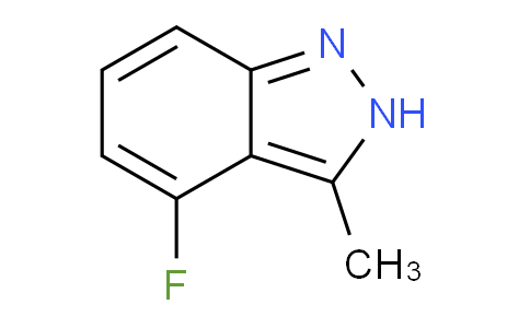 CAS No. 1145777-43-0, 4-Fluoro-3-methyl-2H-indazole