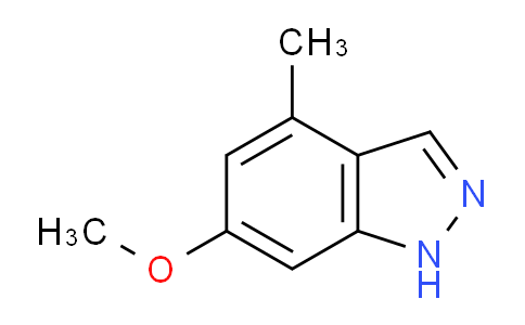 CAS No. 885521-36-8, 6-Methoxy-4-methyl-1H-indazole