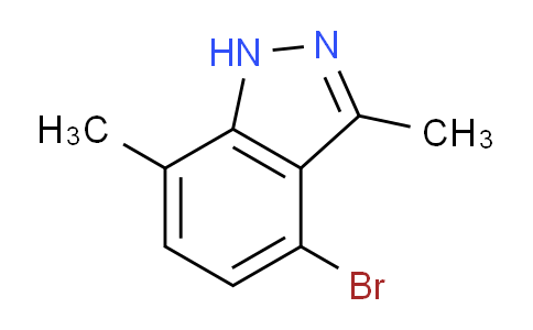 CAS No. 1824052-02-9, 4-Bromo-3,7-dimethyl-1H-indazole