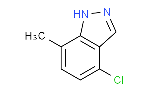 CAS No. 1427430-82-7, 4-Chloro-7-methyl-1H-indazole