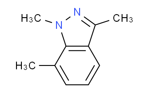 CAS No. 58706-37-9, 1,3,7-Trimethyl-1H-indazole