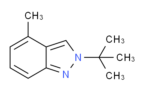 CAS No. 34880-57-4, 2-(tert-Butyl)-4-methyl-2H-indazole