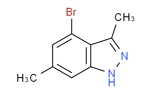 CAS No. 1956376-12-7, 4-Bromo-3,6-dimethyl-1H-indazole