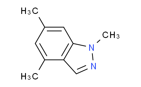 CAS No. 1236127-58-4, 1,4,6-Trimethyl-1H-indazole