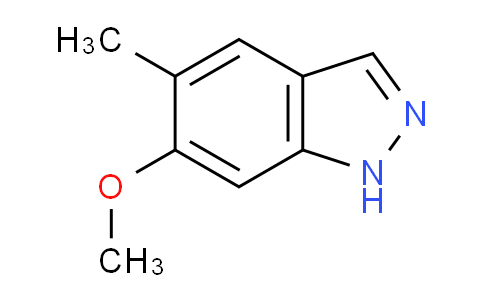 CAS No. 1227267-14-2, 6-Methoxy-5-methyl-1H-indazole