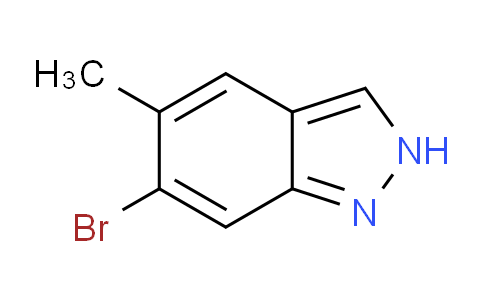 CAS No. 1337530-20-7, 6-Bromo-5-methyl-2H-indazole
