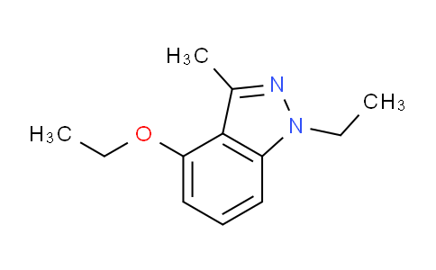 CAS No. 227323-64-0, 4-Ethoxy-1-ethyl-3-methyl-1H-indazole