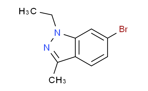 CAS No. 1214900-39-6, 6-Bromo-1-ethyl-3-methyl-1H-indazole