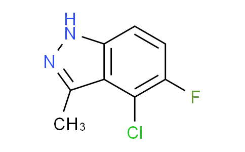 CAS No. 1956379-09-1, 4-Chloro-5-fluoro-3-methyl-1H-indazole