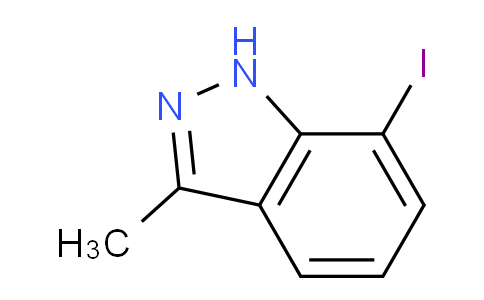 CAS No. 1360931-32-3, 7-Iodo-3-methyl-1H-indazole