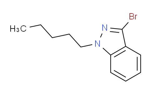 CAS No. 1352526-56-7, 3-Bromo-1-pentyl-1H-indazole