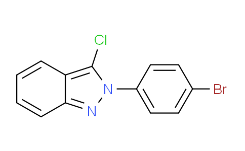 CAS No. 647824-29-1, 2-(4-Bromophenyl)-3-chloro-2H-indazole
