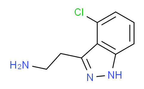 CAS No. 1388028-59-8, 2-(4-Chloro-1H-indazol-3-yl)ethanamine