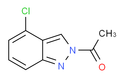CAS No. 1303890-13-2, 1-(4-Chloro-2H-indazol-2-yl)ethanone