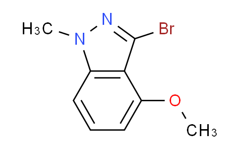 CAS No. 1779786-94-5, 3-Bromo-4-methoxy-1-methyl-1H-indazole