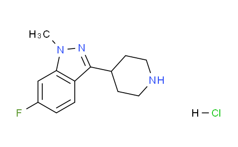 DY761488 | 129014-50-2 | 6-Fluoro-1-methyl-3-(piperidin-4-yl)-1H-indazole hydrochloride