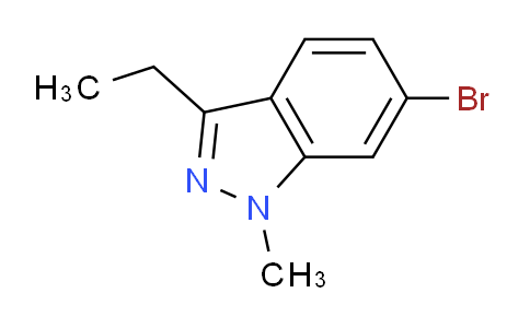 CAS No. 215815-09-1, 6-Bromo-3-ethyl-1-methyl-1H-indazole