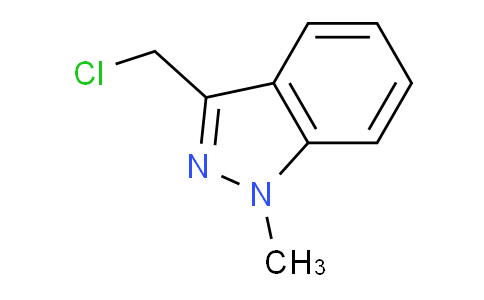 CAS No. 1578-97-8, 3-(Chloromethyl)-1-methyl-1H-indazole