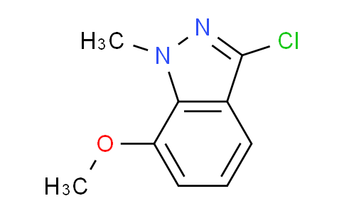 CAS No. 1546279-36-0, 3-Chloro-7-methoxy-1-methyl-1H-indazole