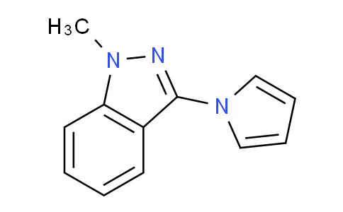 CAS No. 1427460-30-7, 1-Methyl-3-(1H-pyrrol-1-yl)-1H-indazole
