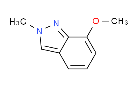 CAS No. 1337880-55-3, 7-Methoxy-2-methyl-2H-indazole