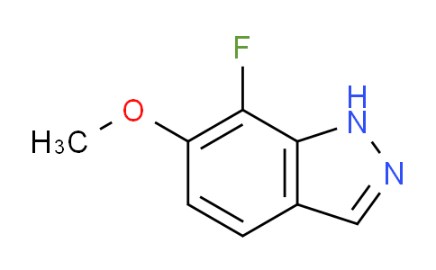 DY761529 | 1427438-32-1 | 7-Fluoro-6-methoxy-1H-indazole