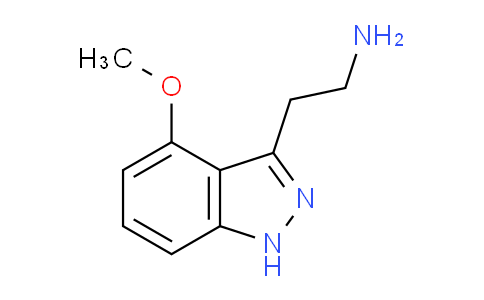 CAS No. 1360884-82-7, 2-(4-Methoxy-1H-indazol-3-yl)ethanamine