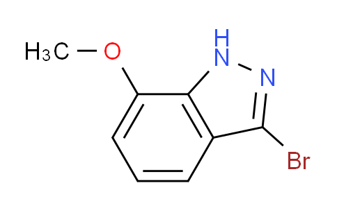 CAS No. 133841-06-2, 3-Bromo-7-methoxy-1H-indazole