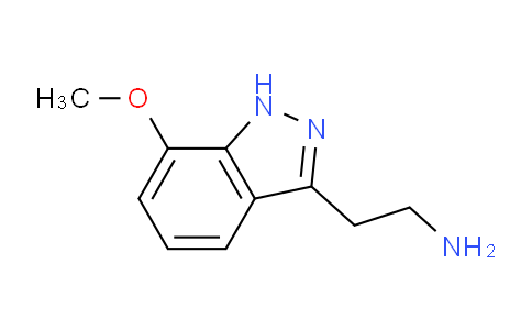 CAS No. 1360962-69-1, 2-(7-Methoxy-1H-indazol-3-yl)ethanamine