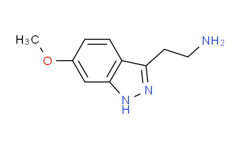CAS No. 1360955-78-7, 2-(6-Methoxy-1H-indazol-3-yl)ethanamine