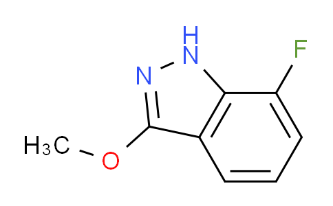 CAS No. 1415741-96-6, 7-Fluoro-3-methoxy-1H-indazole