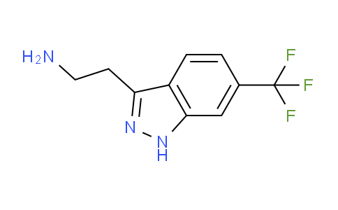 CAS No. 1360946-75-3, 2-(6-(Trifluoromethyl)-1H-indazol-3-yl)ethanamine