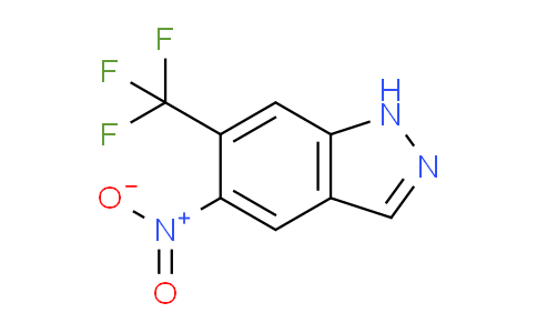 CAS No. 1187211-61-5, 5-Nitro-6-(trifluoromethyl)-1H-indazole