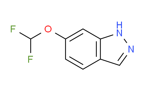 CAS No. 1315359-33-1, 6-(Difluoromethoxy)-1H-indazole