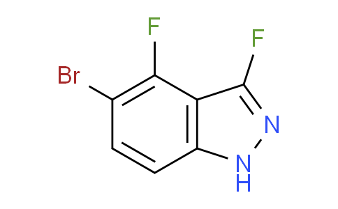 CAS No. 1567681-33-7, 5-Bromo-3,4-difluoro-1H-indazole