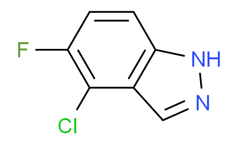 CAS No. 1420068-88-7, 4-Chloro-5-fluoro-1H-indazole