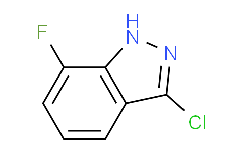 CAS No. 1388058-48-7, 3-Chloro-7-fluoro-1H-indazole