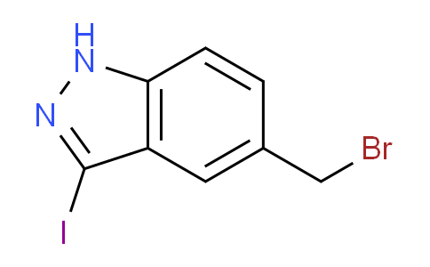 CAS No. 1228880-67-8, 5-(Bromomethyl)-3-iodo-1H-indazole