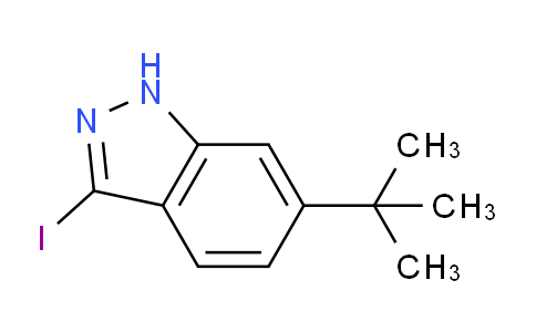 CAS No. 1167056-24-7, 6-(tert-Butyl)-3-iodo-1H-indazole