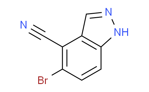 CAS No. 1459253-64-5, 5-Bromo-1H-indazole-4-carbonitrile