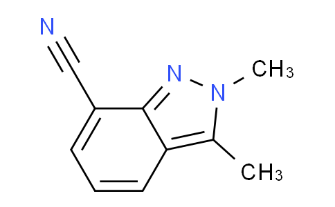 CAS No. 1341038-80-9, 2,3-Dimethyl-2H-indazole-7-carbonitrile