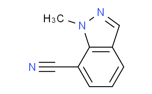 CAS No. 256228-68-9, 1-Methyl-1H-indazole-7-carbonitrile