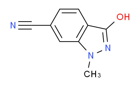 CAS No. 1782382-49-3, 3-Hydroxy-1-methyl-1H-indazole-6-carbonitrile