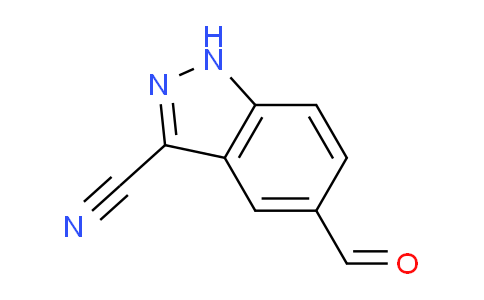 CAS No. 1823867-50-0, 5-Formyl-1H-indazole-3-carbonitrile