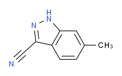 CAS No. 858227-54-0, 6-Methyl-1H-indazole-3-carbonitrile